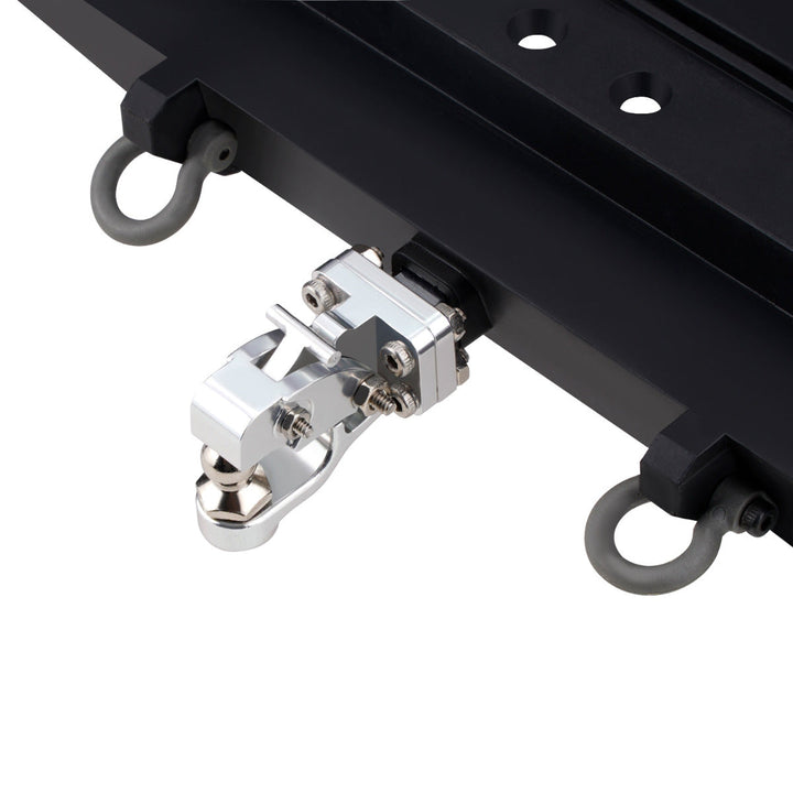 Powerhobby Rescue Tow Trailer Hook Hitch Silver 1/10 Crawler