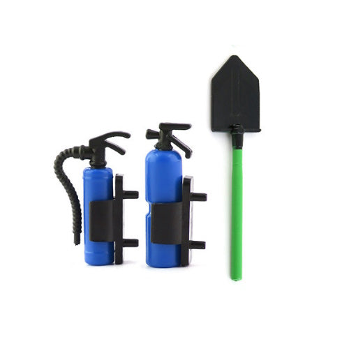 Powerhobby 1/10 Rock Crawler Accessories Fire Extinguisher Blue