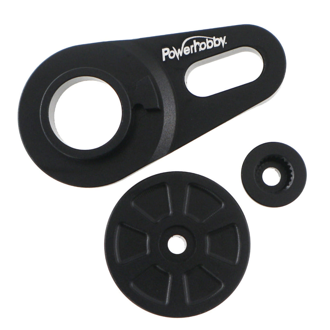 Powerhobby 7075 Aluminum 23T Servo Saver Black Losi Promoto MX