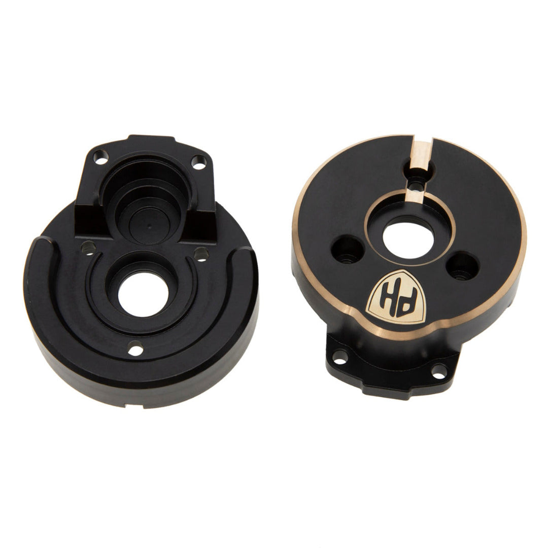 Powerhobby Brass Front Axle Portal Covers Axial SCX10 II