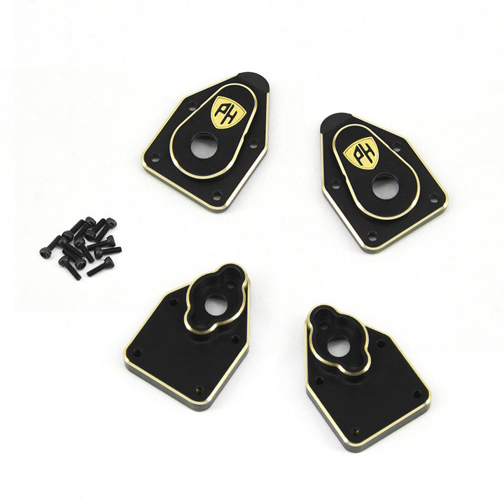 Powerhobby Brass Rear Portal Axle Covers FOR Furitek FX118
