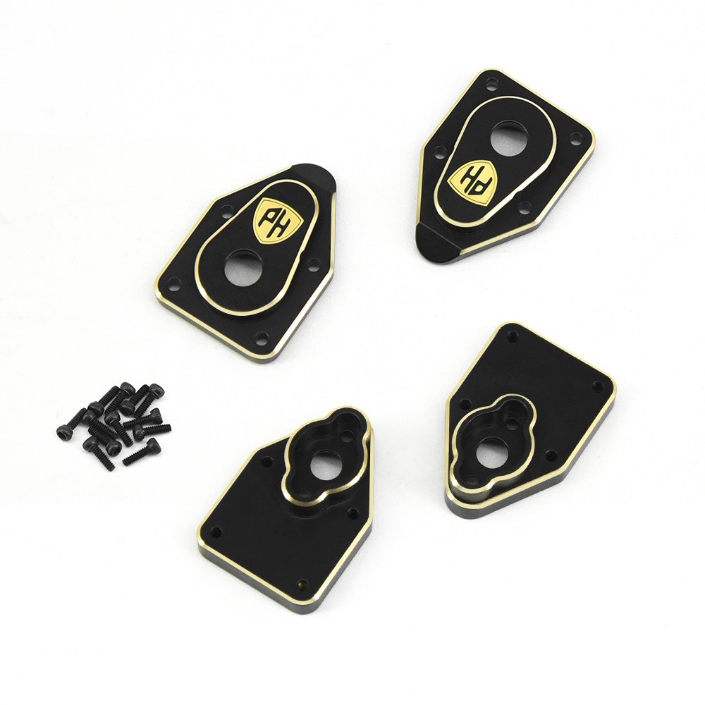 Powerhobby Brass Rear Portal Axle Covers FOR Furitek FX118