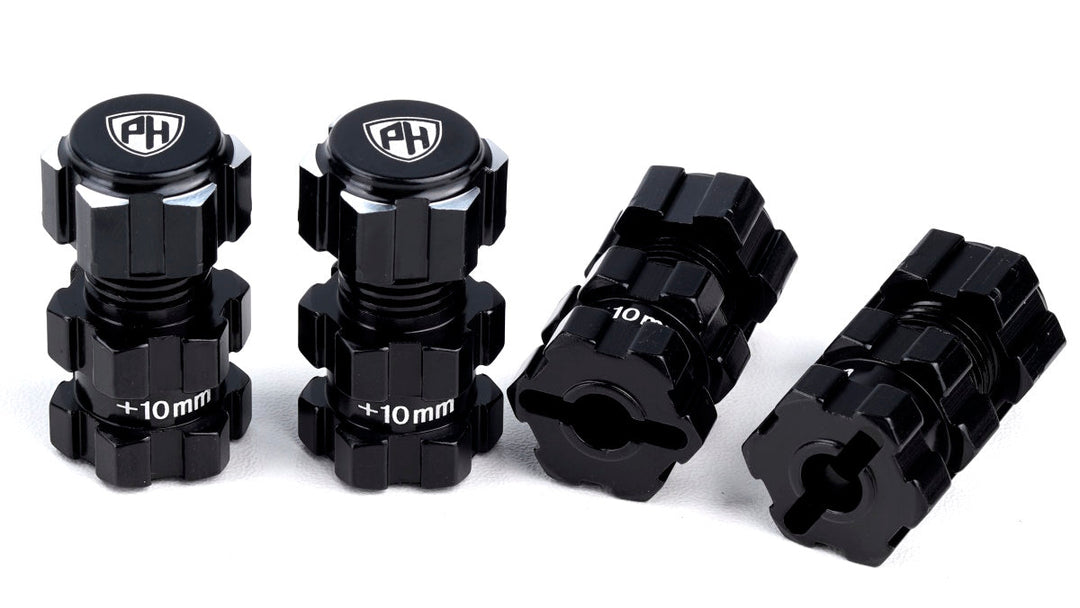 Powerhobby Aluminum 17mm Hex Hubs 10mm Offset FOR Traxxas Maxx
