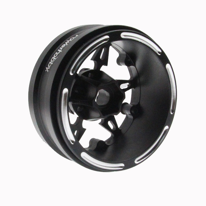 Powerhobby 1.9" Carbon Fiber Lightweight Beadlock Wheels E 1/10 Rock Crawler