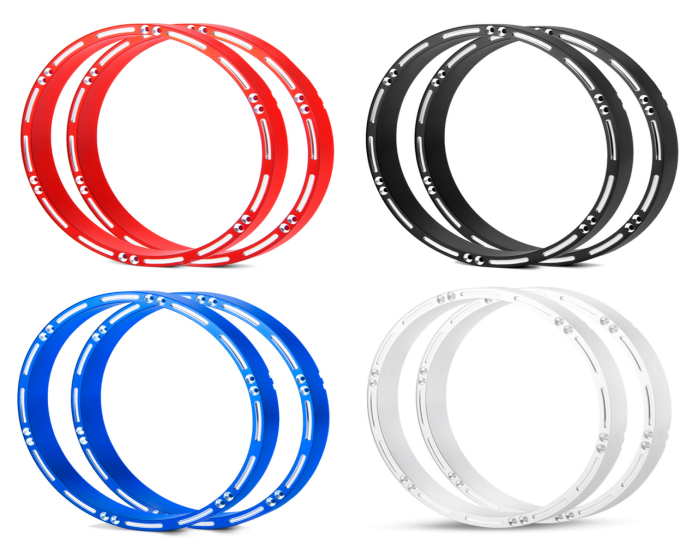 Powerhobby Aluminum Rear wheel Strenthen Black LOSI Promoto MX