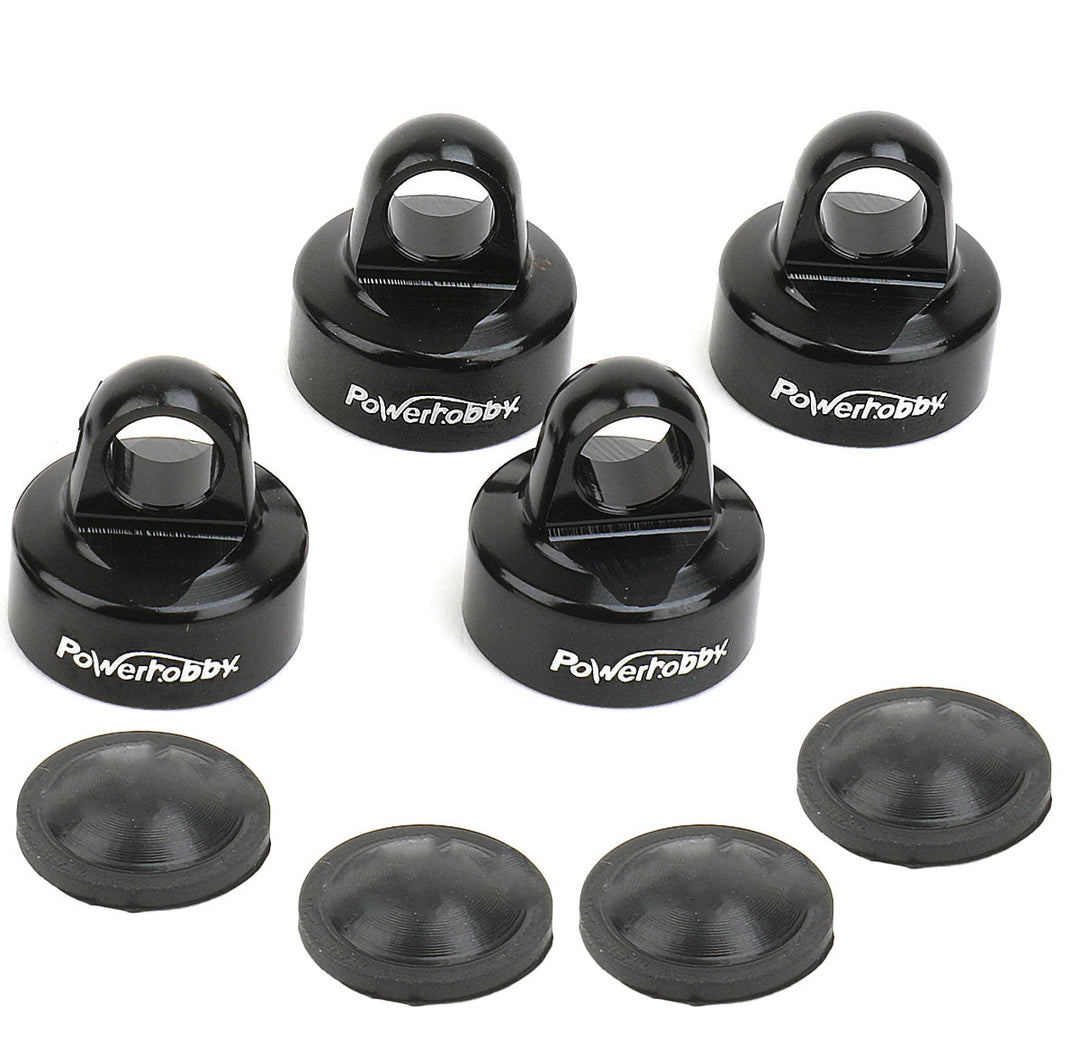 Powerhobby Aluminum Shock Cap (4) XTREME Slash Shocks