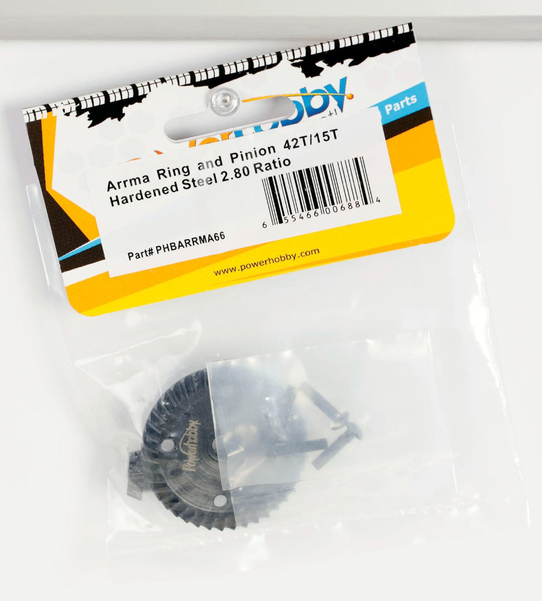 Powerhobby Arrma Ring / Pinion 42T / 15T Hardened Steel 2.80 Ratio Arrma 6s