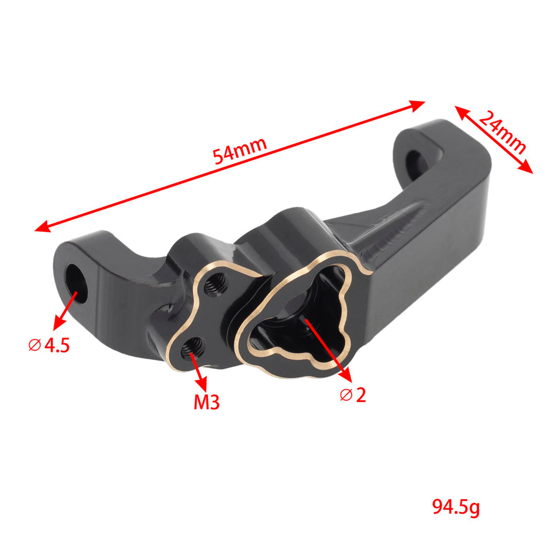 Powerhobby Brass C-Hubs Castor Blocks Redcat Gen8 V1 / V2