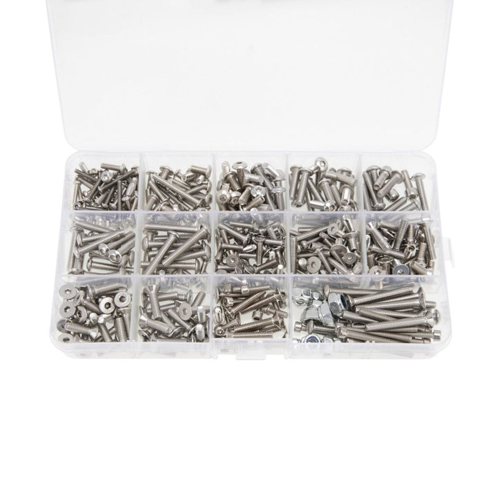 Powerhobby Stainless Steel Screws Kit Set Box Axial SCX10III 430pcs