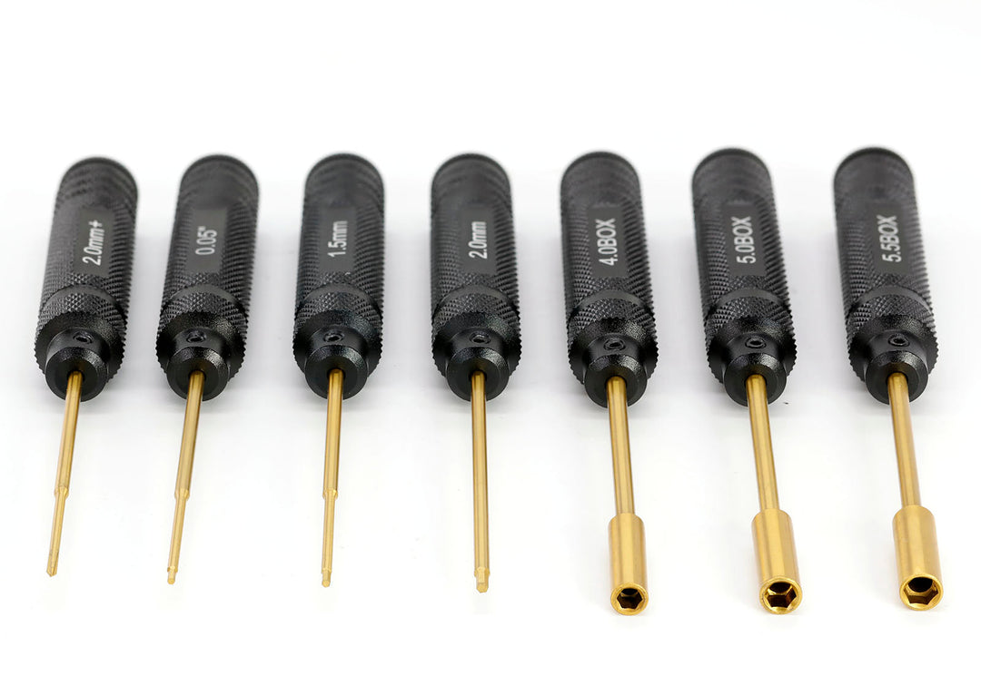 PowerHobby Tool kit Nut Drivers 4 / 5 / 6mm Hex 0.05 1.5 2.0 Hex FOR Traxxas TRX-4M