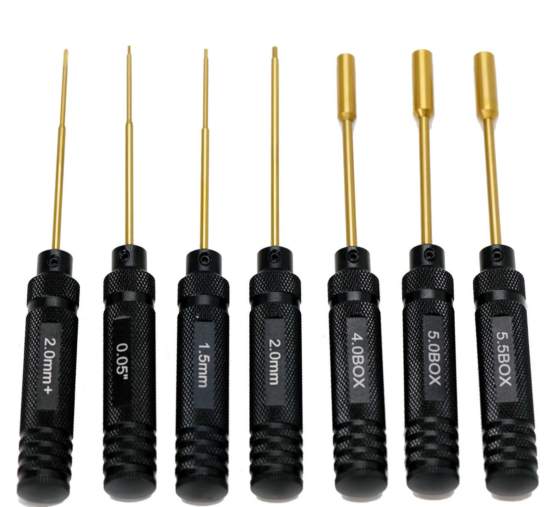 PowerHobby Tool kit Nut Drivers 4 / 5 / 6mm Hex 0.05 1.5 2.0 Hex FOR Traxxas TRX-4M