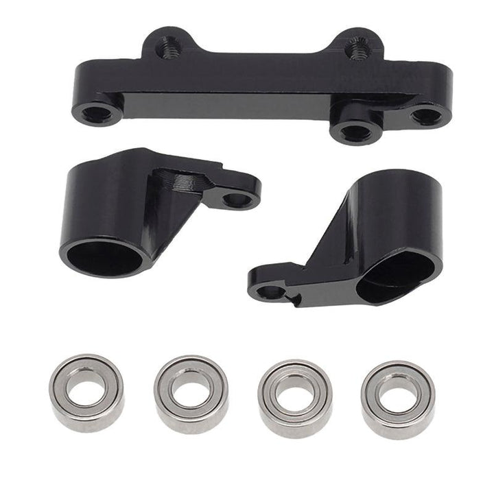 PowerHobby LOSI 1/18 Mini-T 2.0 Aluminum Steering Assembly MiniT Black