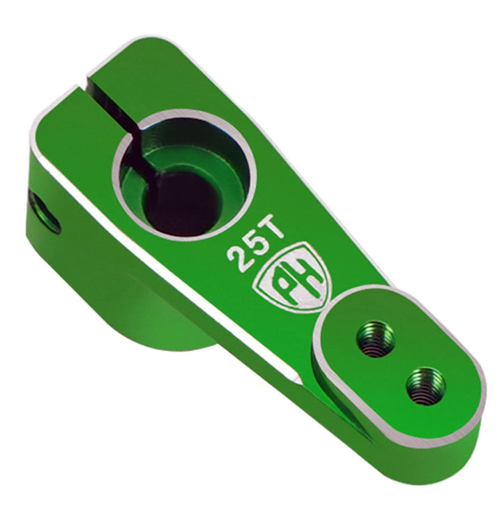 Powerhobby Aluminum Micro Servo Horn 25T Fits 59MG SX107 Reefs 99 Green
