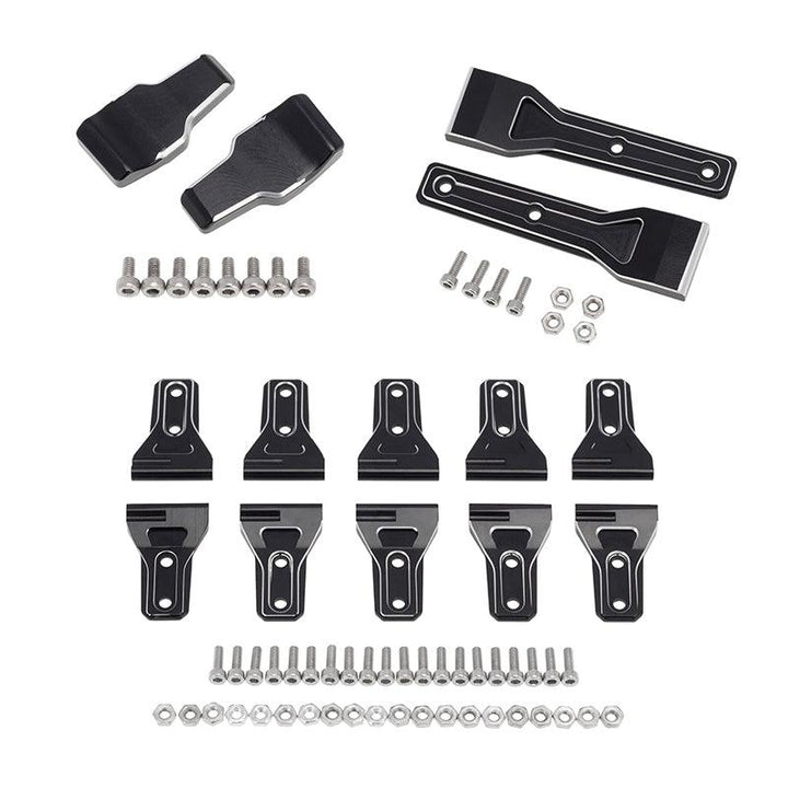 Powerhobby Axial SCX6 Jeep Aluminum Scale Door Handle Hinge Upgrade Parts