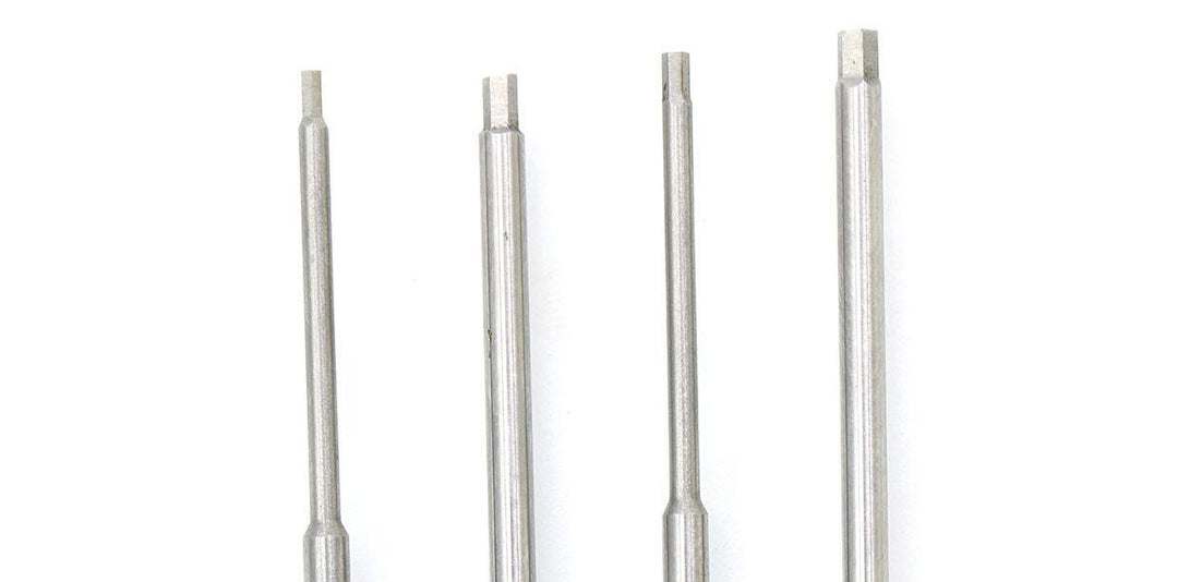 Powerhobby RC Hex Driver 1/4" Power Tool Tip Set Standard 0.05'' 1/16'' 5/64'' 3/32''