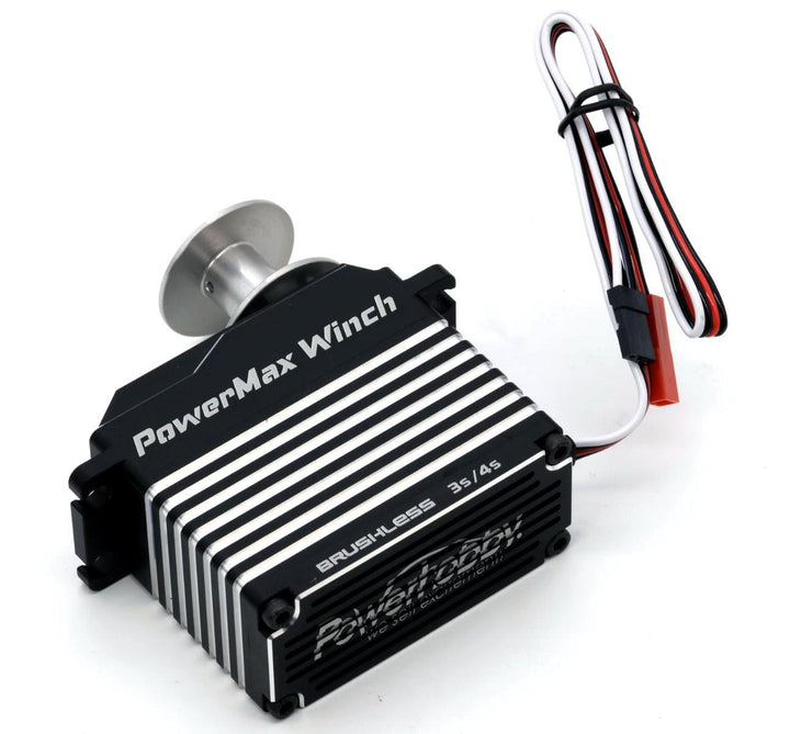 Powerhobby POWERMAX WINCH 1/5 High Torque / Speed 3S 4S Servo Axial SCX6