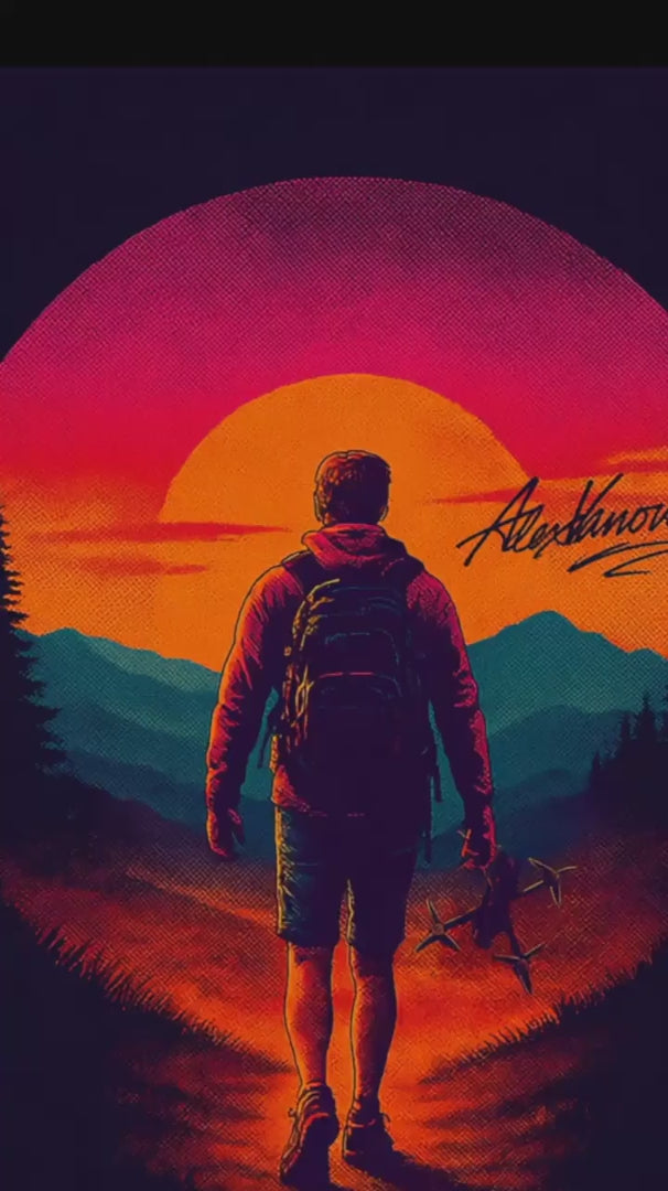 Never Stop Flying. - Alex Vanover Signature Tee