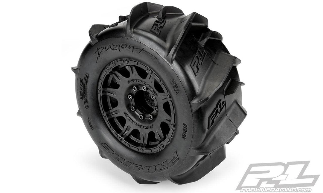 Pro-Line Dumont 3.8" Paddle Sand/Snow Tires Mounted For 17mm MT Traxxas Maxx