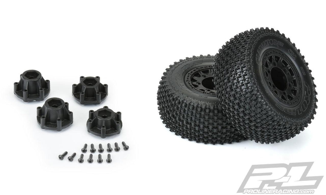 Pro-Line Gladiator SC 2.2"/3.0" M3 (Soft) Off-Road Tires Mounted Traxxas Slash
