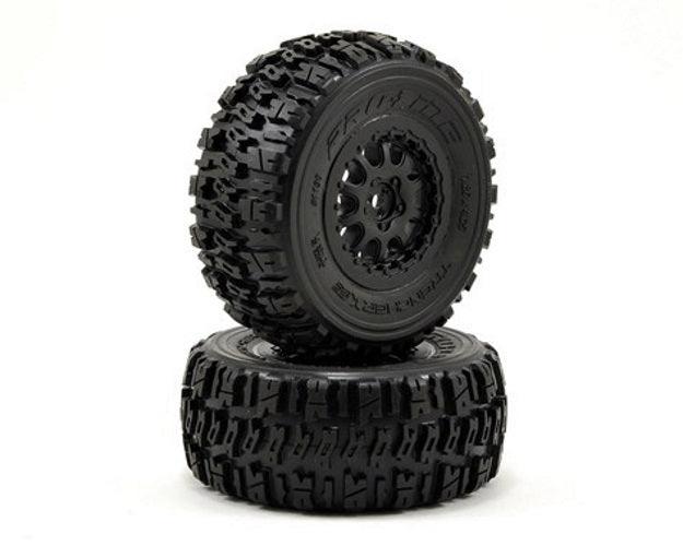 Pro-Line 1190-13 Trencher X SC Tires w/Renegade Wheels (2) (Slash Rear)
