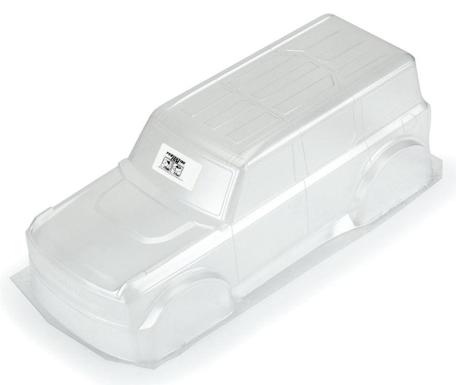Pro-Line 3591-00 1/10 2021 Ford Bronco Clear Body Stampede Granite Vorteks