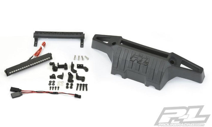 Pro-Line 6342-01 Pro-Armor Front Bumper w/4" Led Light Bar Traxxas X-Maxx