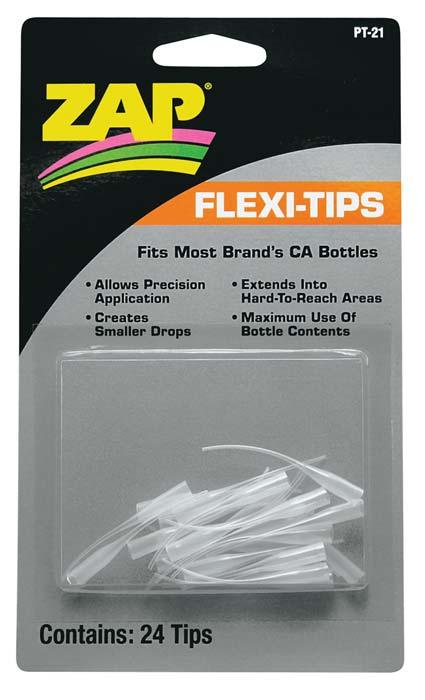 Zap PT21 Adhesives Extender Tips (24) Glue