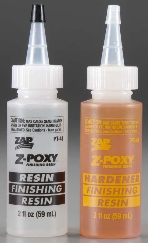 Zap PT41 Z-Poxy Finishing Resin Set 4 Oz Glue