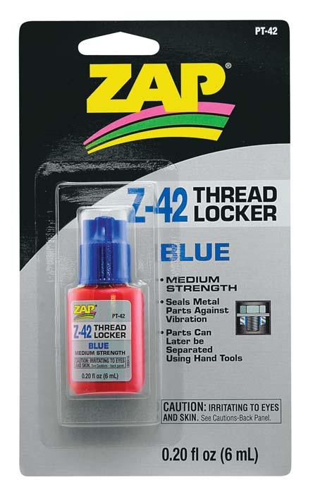 Zap PT42 Adhesives Z-42 Thread Locker .20 oz