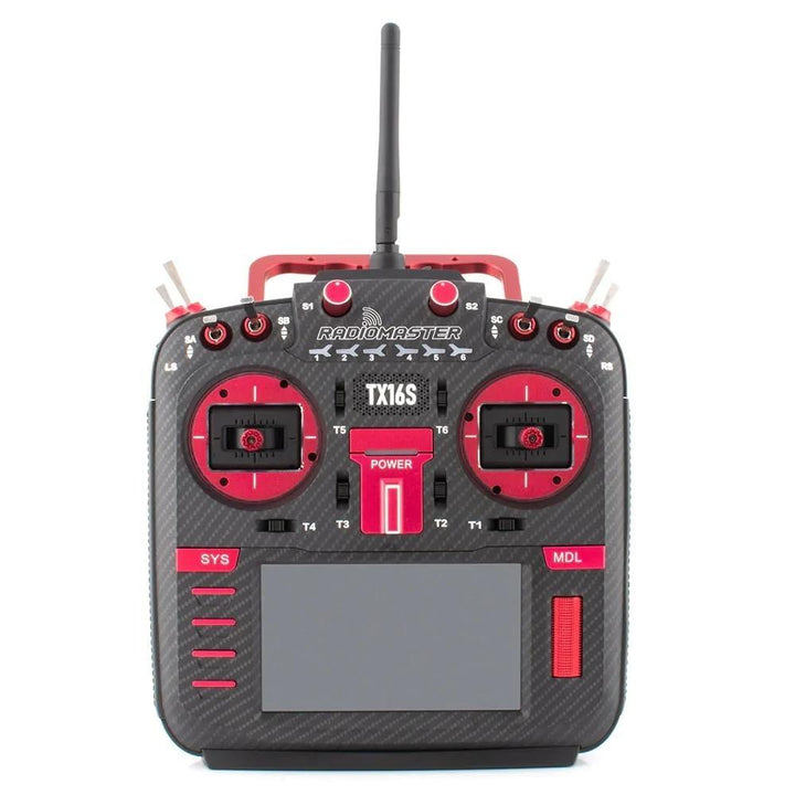 RadioMaster TX16S MKII MAX AG01 RED - weBLEEDfpv Edition at WREKD Co.