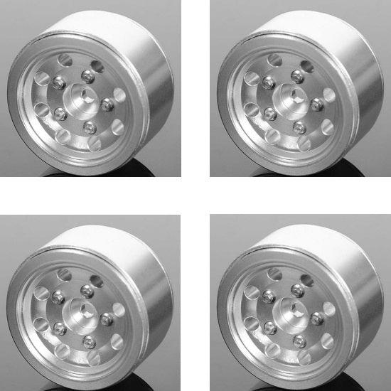 RC4wd W0280 Classic 8-Hole 1.0" Beadlock Wheels (4) Rock Crawler