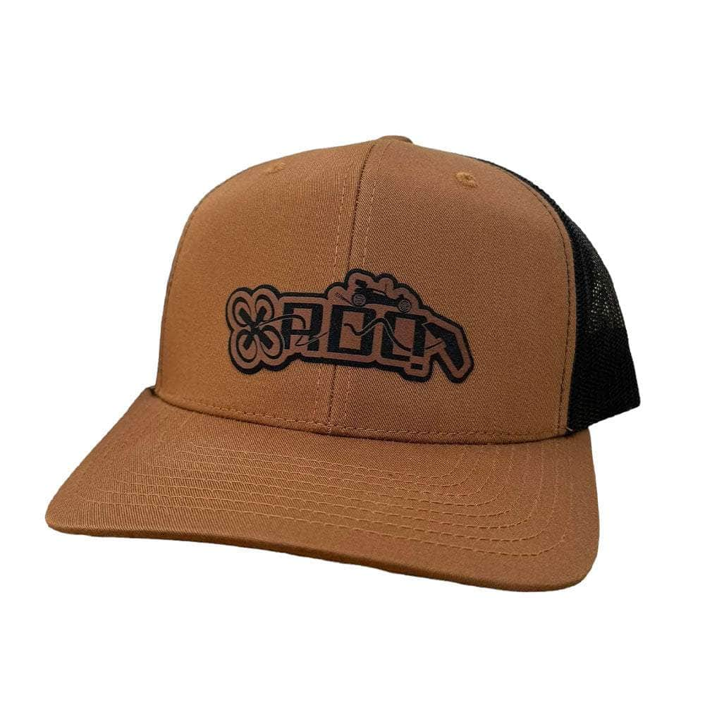 RDQ Logo Retro Trucker Hat - Caramel/Black