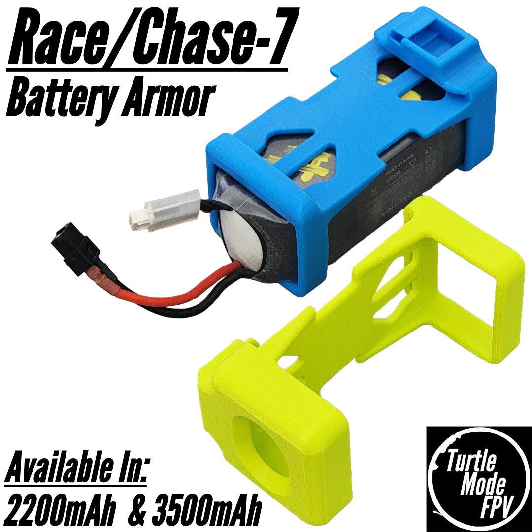 Race/Chase-7 Battery Armor w/ NewBeeRID/GPS mounting - (Choose Options)