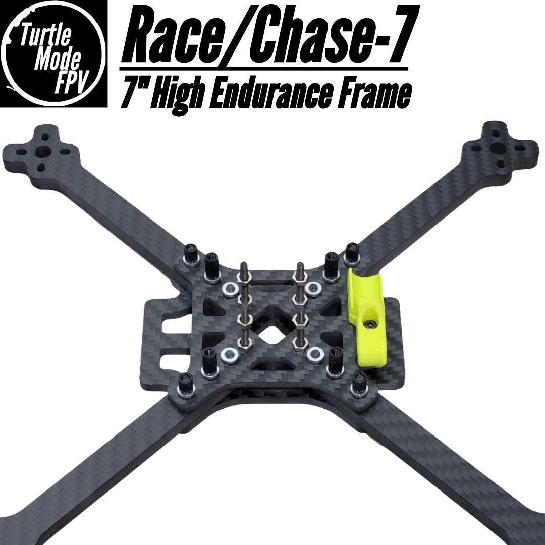 Race/Chase-7 - 2200mAh / Accessorized 7" High Endurance Frame, by TurtleModeFPV (Choose Options)