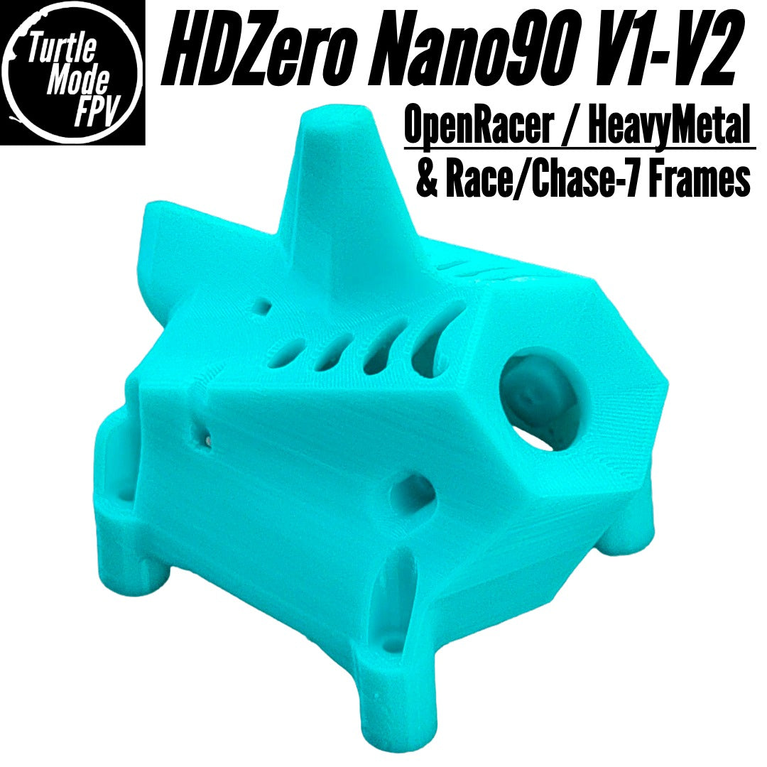 HDZero Nano90 Pods for OpenRacer, HeavyMetal & Race/Chase-7 Frames - (Choose Options)