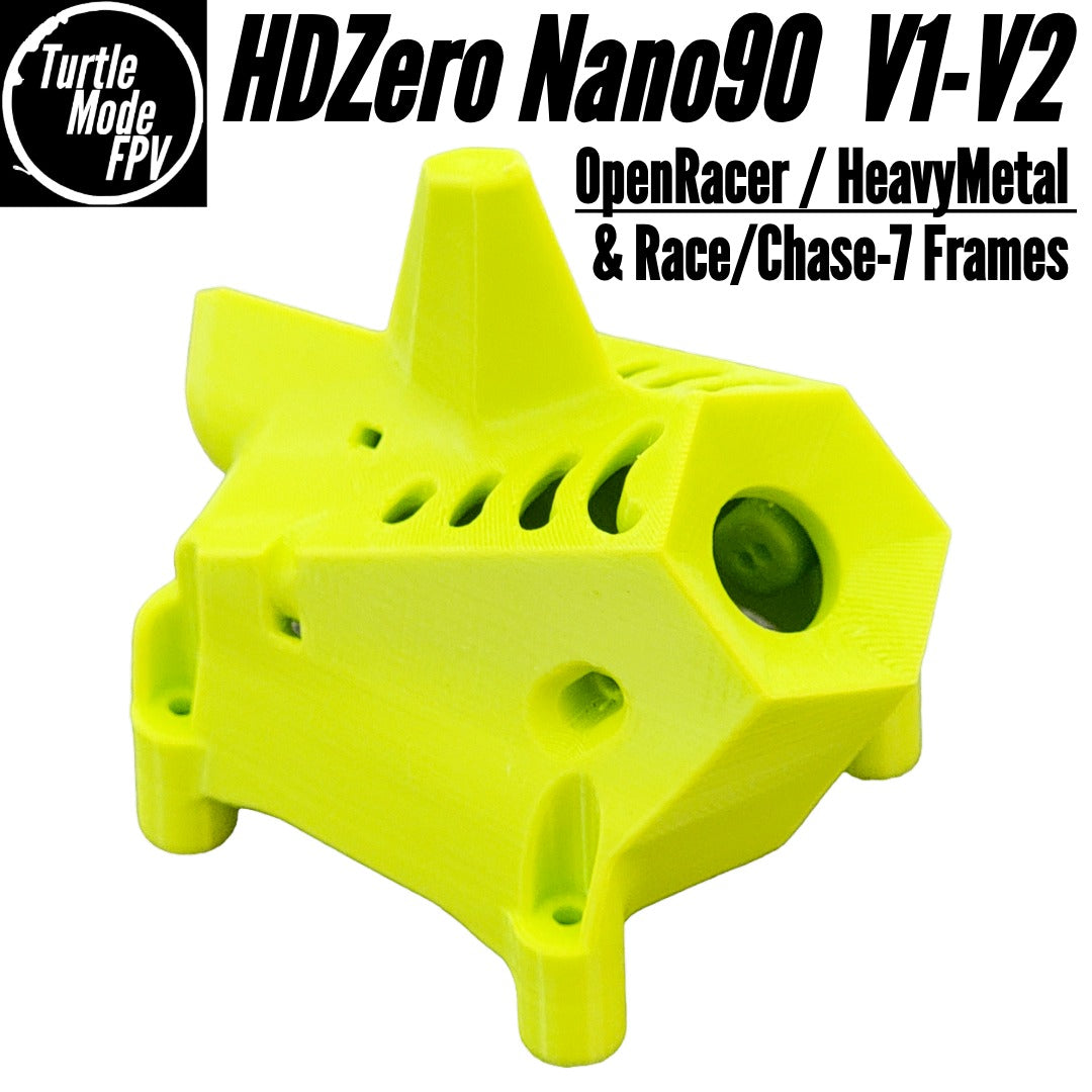 HDZero Nano90 Pods for OpenRacer, HeavyMetal & Race/Chase-7 Frames - (Choose Options)