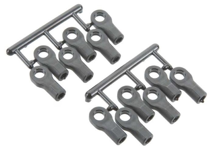 RPM 80472 Rod Ends Short Black 1/10 Scale Traxxas