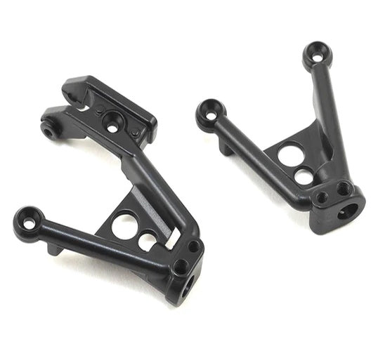 Xtra Speed SCX10 XTA-XS-SCX230061BK II Aluminum Front Shock Hoops (Black)