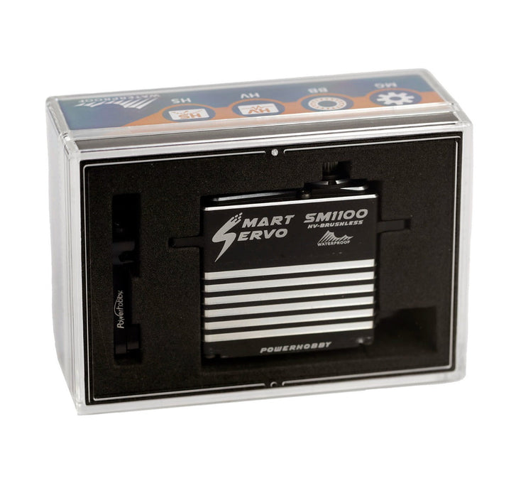 Powerhobby SM1100 78KG Super MEGA Torque Steel Gears WP Smart Programmable Servo