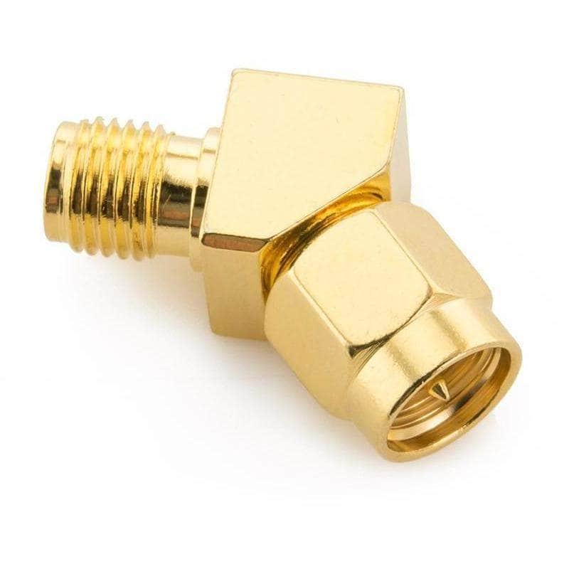 SMA Male to Female 45 Degree Connector at WREKD Co.