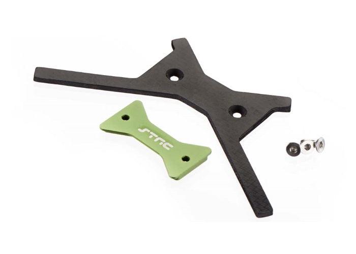STRC STA31102G Aluminum / Graphite Battery Plate Axial Yeti Score