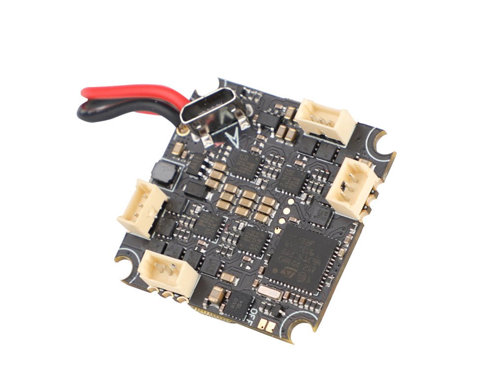 T-Motor F411 1S 6A Bluejay AIO Flight Controller W/ Onboard ELRS 2.4G RX and Analog VTX - 25.5x25.5mm at WREKD Co.