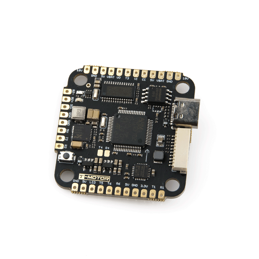 T-Motor Pacer F7 Single Sided USB-C Flight Controller at WREKD Co.