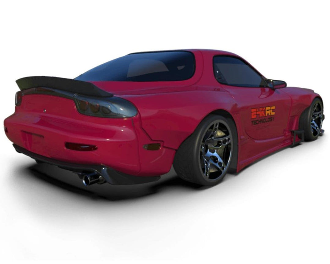 24K RC 1/10 '92 RX7 FD Pandem V3 Full Drift Body Set w/Mods (Clear) (V3) (257mm)