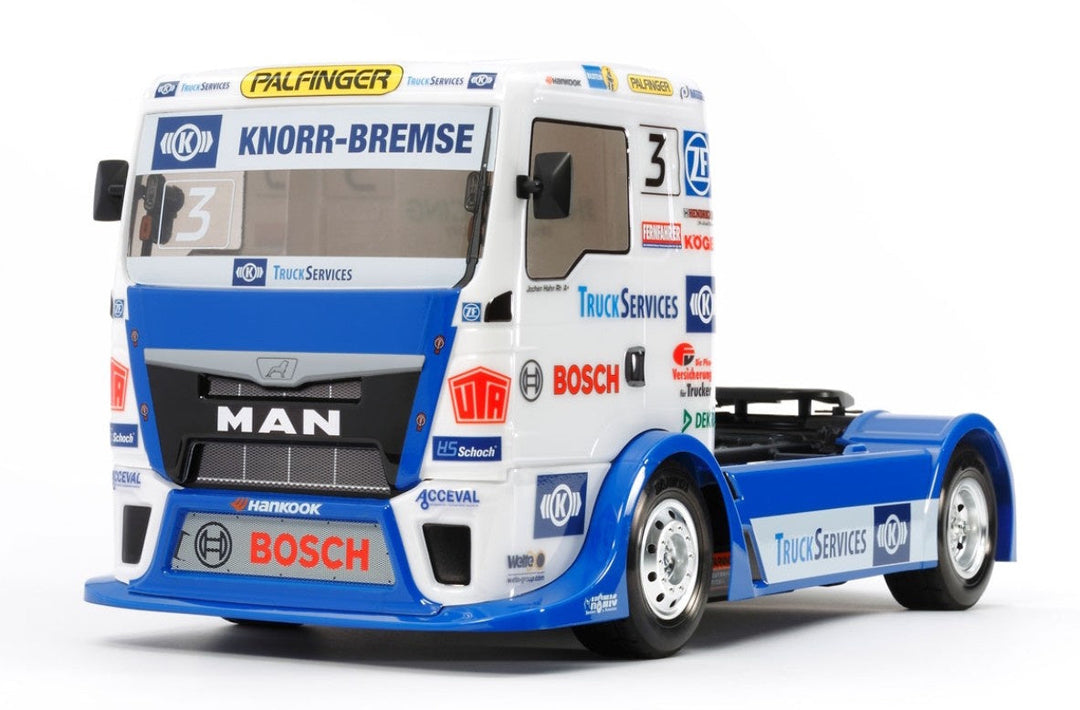 Tamiya 58632 1/10 RC Team Hahn Racing MAN TGS On-Road Kit, w/ TT01 Type