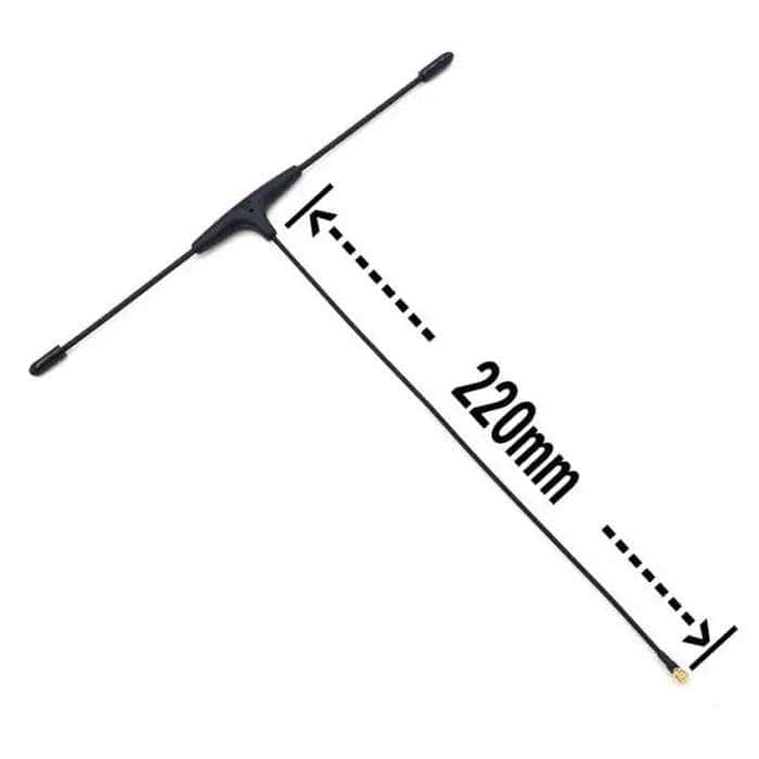 TBS Crossfire Immortal T V2 Extra Extended 900MHz 220mm u.FL Linear Antenna at WREKD Co.