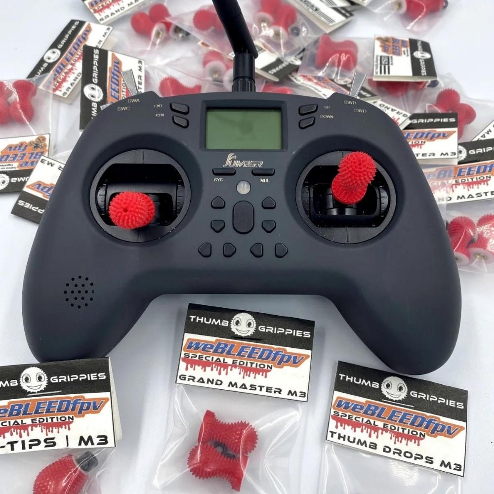 Thumb Grippies weBLEEDfpv Special Edition at WREKD Co.