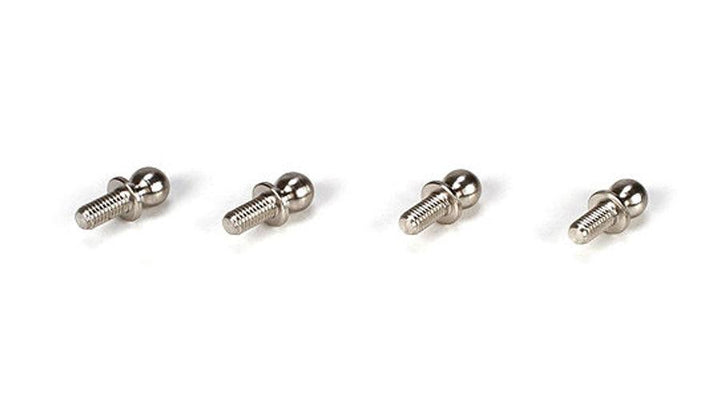 Losi TLR234000 4.8x6mm Low Mount Ball Stud Set 4 TLR 22/T-SCT-2.0 22 4.0