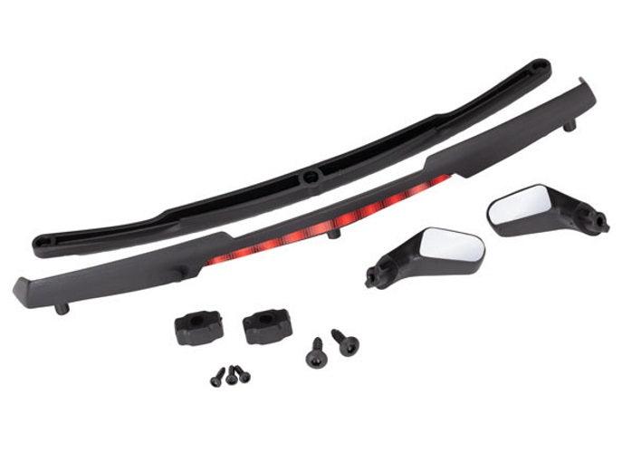 Traxxas 8388 Mirrors Side Black (Left & Right)/ Mirror Retainers For #TRA8386