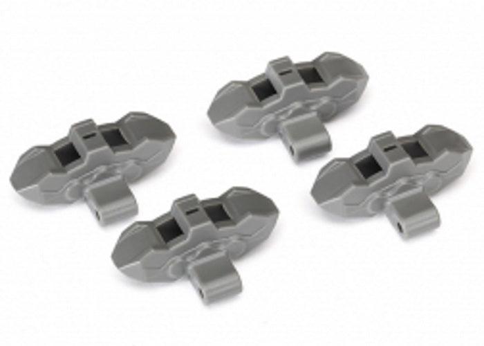 Traxxas 8567 Brake Calipers Front or Rear (Grey) (4) Desert Racer